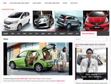 Tablet Screenshot of jualmobilhonda.com